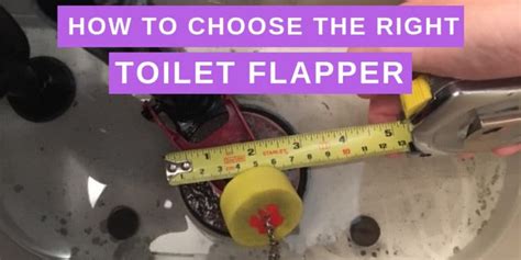 How To Measure A Toilet Flapper What toilet flapper size do I need? - YouTube